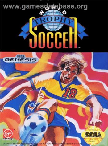 Cover World Trophy Soccer for Genesis - Mega Drive